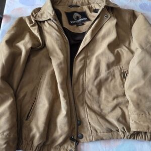 Weatherproof Men's Caramel Tan Lightweight Casual Jacket